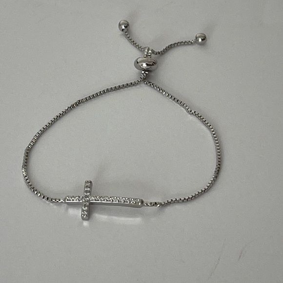 New 925 Sterling Silver Adjustable Bracelet Bangle - Picture 2 of 6